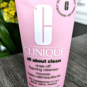 Clinique all about cream Rinse-off Foaming Cleanser